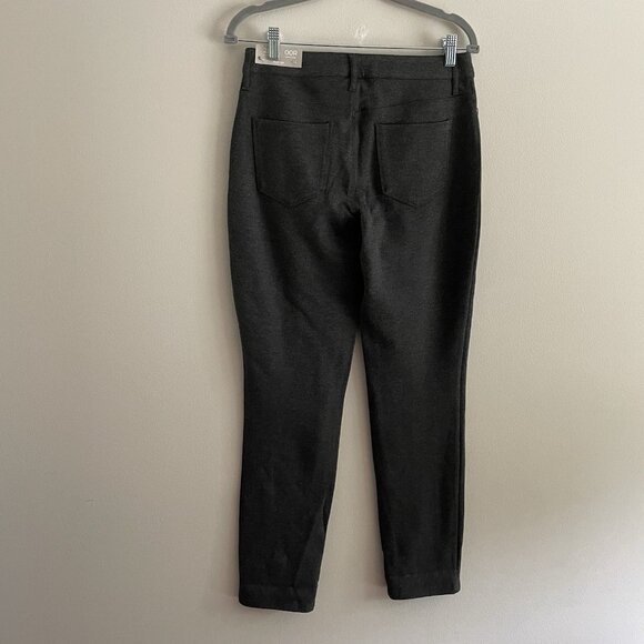 Chicos Women Sz 00R US 2R Gray Ponte Knit Stretch Slim Leg Dress Pants NWT - Picture 5 of 9